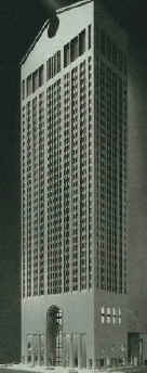 [ Philip Johnson's AT&T building, New York ]