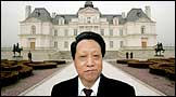 [ Mr. Zhang and his Chateau Zhang Laffitte ]