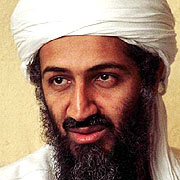 [ Osama bin Laden, wealthy Saudi scion, head of Al Qaeda ]
