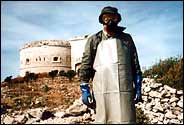 [ Montenegro scientist cleaning up depleted uranium ]