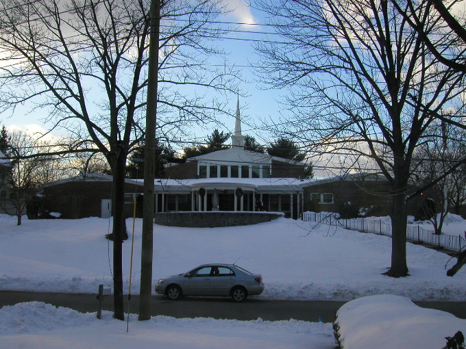 [ Chappaqua NY early winter afternoon light, looking West ]