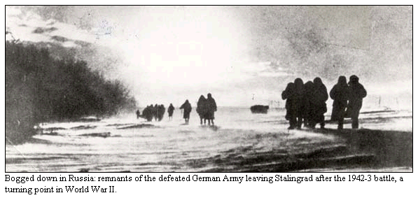 [ German soldiers retreating from Stalingrad (1942-43). Read about war from the grassroot perspective! ]