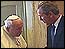 [ George W Bush and Pope John Paul II ]