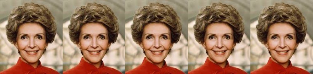 I am Nancy Reagan. I am identical with myself. I just say:"No!" I am Nancy Reagan. I am identical with myself. I just say:"No!" ....