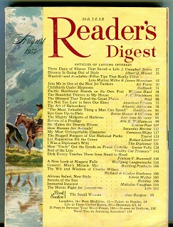 My maternal grandparents who probably did not have a high school education subscribed to The Reader's Digest.