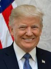 Donald J. Trump, 45th President of the United States of America.